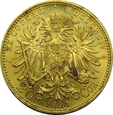 20 KORON 1894 - AUSTRIA - FRANCISZEK JÓZEF - STAN ( 2+ ) - NR 1