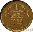 1000 TUGRIKÓW 1999 - MONGOLIA - L. DA VINCI  - STAN L