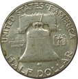 HALF DOLLAR 1963 - FRANKLIN - STAN (1-) - USA 188