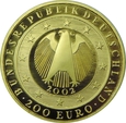 200 EURO 2002 G - NIEMCY - UNIA WALUTOWA - WPROWADZENIE EURO