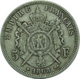 5 FRANKÓW 1868 A - STAN (3) - FRANCJA 83