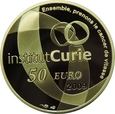 50 EURO 2009 - FRANCJA - INSTYTUT IM. CURIE - STAN L
