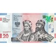 20 zł, banknot kolekcjonerski 1050. rocznica Chrztu Polski