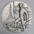 50 ROCZNICA WRZEŚNIA 1939 r PTAiN Warszawa medal srebrzony.