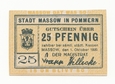 Maszewo 25 Pf. 1920 r.