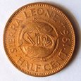 12859 SIERRA LEONE 1/2 centa 1964 UNC