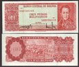 J545 BOLIWIA 100 pesos bolivianos 1962 UNC