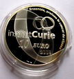 FRANCJA 10 euro 2009 100-LECIE INSTYTUTU CURIE