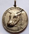 F14350 ARGENTYNA Medal srebrny 1954