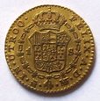 HISZPANIA Karol IV 1 escudo 1792 MF