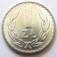 F55563 PRL 1 złoty 1976 UNC