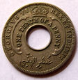 F56030 BRYTYJSKA AFRYKA ZACHODNIA 1/10 penny 1938