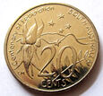 F55968 AUSTRALIA 20 centów 2001 100-lecie Federacji UNC 
