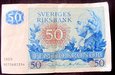 J906 SZWECJA 50 koron 1989