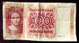 J1076 NORWEGIA 100 koron 1988