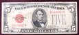 J657 USA 5 dolarów 1928 C czerwona pieczęć