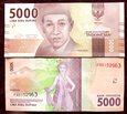 INDONEZJA 5000 rupiah 2016 UNC