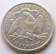 USA half dollar 1877 S SEATED LIBERTY