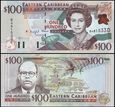 EAST CARIBBEAN STATES / DOMINICA, 100 DOLLARS (2000), Pick 41d 