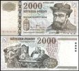 WĘGRY, 2000 FORINT 2007 Pick 198a