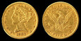 USA, 5 Dolarów 1882, Głowa,  Au 0.900