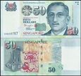 SINGAPUR, 50 DOLLARS (2005-2022), gwiazdka pod ARTS, Pick 49h