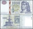 WĘGRY, 1000 FORINT 2007, Pick 195c