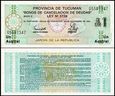 ARGENTYNA, 1 AUSTRAL DE TUCUMAN 1991 Pick  S2711b