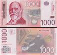 SERBIA, 1000 DINARA 2014, seria BD, Pick 60b
