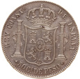 Filipiny, 50 Centymów 1885 Alfons XII Ag
