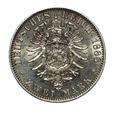 Niemcy. Kaiserreich, Prusy, 2 Marki 1888 Fryderyk III Ag