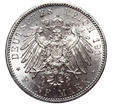 Niemcy. Kaiserreich, Bayern, 5 Marek 1911 Luitpold Ag