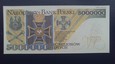 5000000 złotych 1995 Piłsudski seria AD UNC