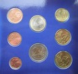 Euro set od 1 centa do 2 euro San Marino 2002