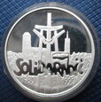 100000 złotych 1990r Solidarność (gruba) 32mm