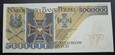 5000000 złotych 1995 Piłsudski   seria AD 0000310 UNC