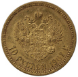 Rosja 10 rubli 1901 (Ф•З), Petersburg