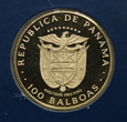 Panama, 100 Balboas 1977 rok, Vasco Nunez De Balboa