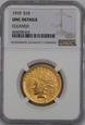 USA, 10 Dolarów Indian Head 1910 rok, NGC