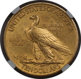 USA, 10 Dolarów Indian Head 1910 rok, NGC