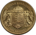 Węgry, 100 Koron 1908 rok, Franciszek Józef I, nowe bicie