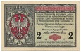 Bilet 2 Marki Polskie 9-go Grudnia 1916r Generał 