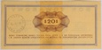 Bon Towarowy 20 dolarów - 1969 rok - Seria FH