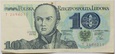 Banknot 10 zł 1982 rok - Seria T
