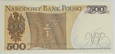 Banknot 500 zł 1982 rok - Seria GM
