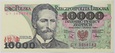 Banknot 10 000 zł 1988 rok - Seria CY