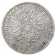 5 marek - Cesarstwo Niemieckie - Prusy - 1876 rok - B