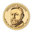 1 Dolar - Benjamin Harrison - 2012 rok