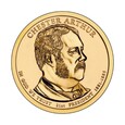 1 Dolar - Chester A. Arthur - 2012 rok
