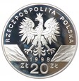 Moneta 20 zł - Ropucha paskówka - 1998 rok